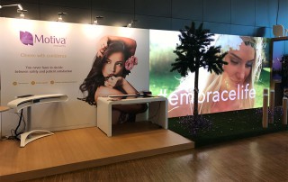 LEDskin 10x5 to Motiva at Beauty Throgh Science 2017 Stockholm